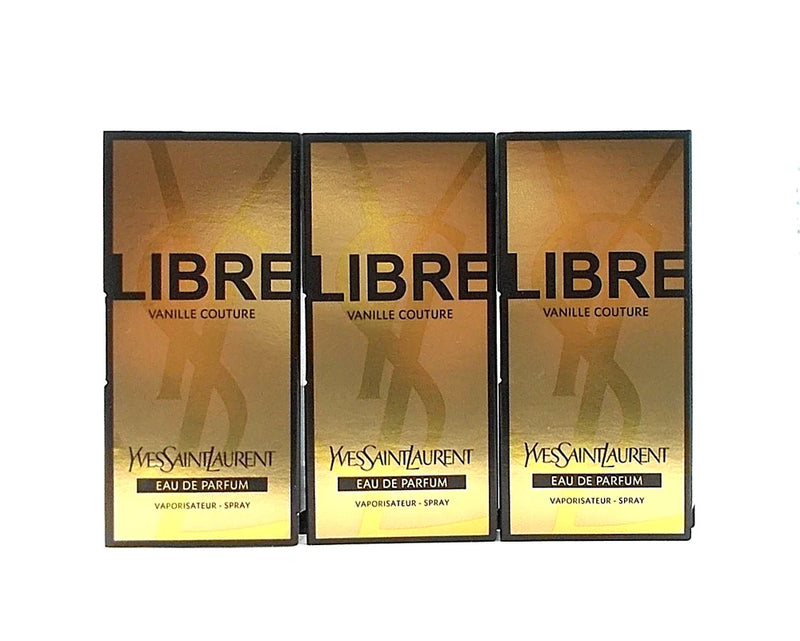 YSL Yves Saint Laurent Libre Vanille Couture 1.2 ml vial Limited Ed.  2025  x 3 EDP