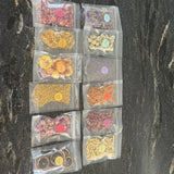 XUXU Dried Botanical Flowers Kit 100% Natural Dried Flowers and Pieces 12 Packs Dried Flower