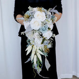 Wedding Bouquet Artificial Flowers Bouquet for Bridal Shower Anniversary Bouquet