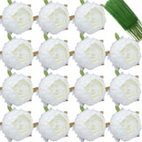 20 Pcs Silk Peony Artificial Flower Heads 4 inch Fake Peony Flowers Heads wit... Peony