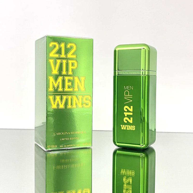 212 VIP WINS by CAROLINA HERRERA Men EDP 3.4oz-100ml Spray Limited Edition(BO37 EDP
