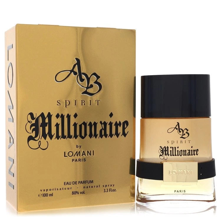 Spirit Millionaire by Lomani Eau De Parfum Spray 3.3 oz for Men EDP