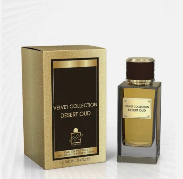 Velvet collection Desert oud EDP by Milestone 3.4OZ/100ML EDP
