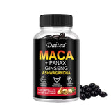 Maca Extract - 10000mg- 120 Capsules -  Improve performance Bouquet