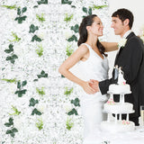 Artificial Hydrangea Rose Flower Wall Panel Wedding Backdrop Weatherproof White Hydrangea