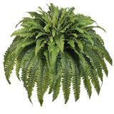 Artificial Ferns for Outdoors Large, 98 Fronds Fake Fern with Budlets, Realis... Green Plant