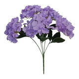 Lg Lavender Hydrangea 19" Bush Silk Flower General Home Decor Wedding #2268 Hydrangea