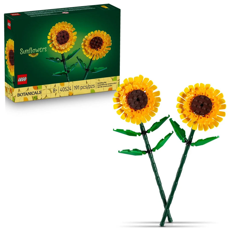 LEGO Sunflowers Building Toy for Kids, Girls and Boys Ages 8+ - Multicolor Sunflower