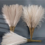 "10pcs Faux Pampas Grass Ð Tall Floor Vase Decor, Boho Rustic Farmhouse Vase Fil Pampas Grass