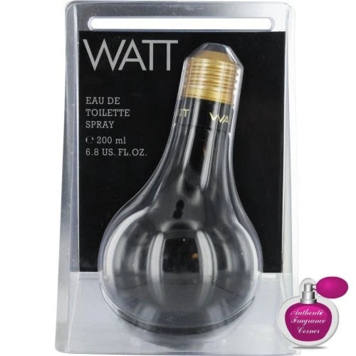 Watt Black 6.8 oz EDT Eau De Toilette spray for Men Brand New Fast Shipping EDT