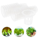 100 Pcs Hydroponic Planting Basket Net Cups Vegetable Garden Hydroponics Bucket Garden Plants
