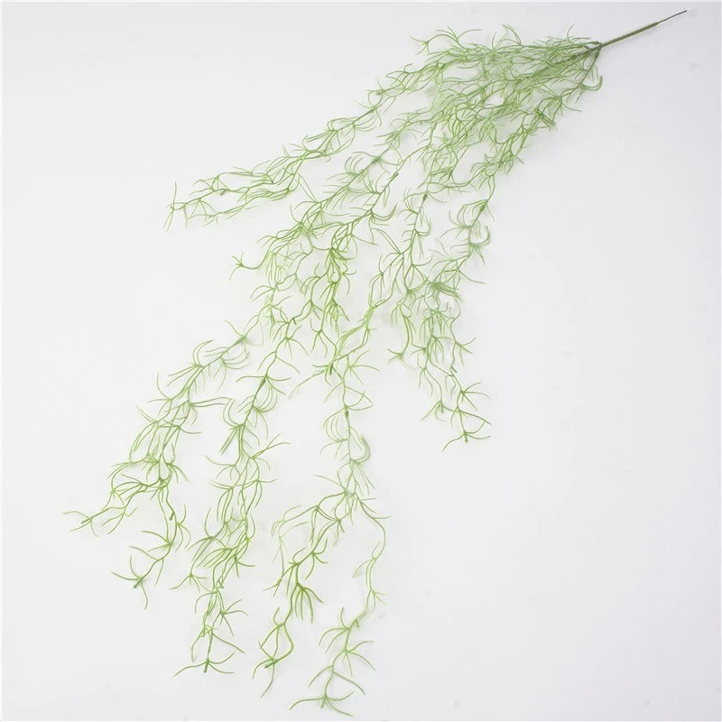 Modern Plastic Vine Green Leaves Lifelike Living Room Plant Simulation Green Plant