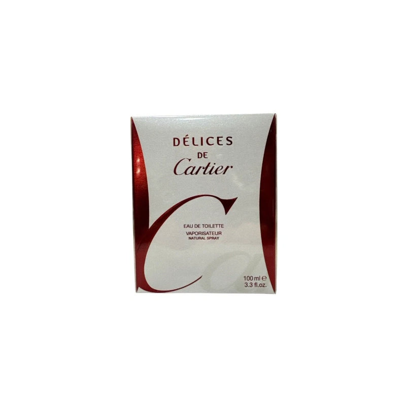 CARTIER DELICES DE CARTIER 100ML EAU DE TOILETTE SPRAY EDT