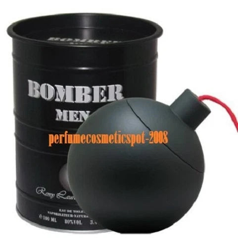 NIB BOMBER by REMY LAURENS COLOGNE FOR MEN 3.4 OZ / 100 ML EAU DE TOILETTE SPRAY EDT