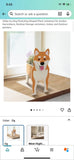 Shiba Inu Dog Shaped Planter - Outdoor Plant Pot - Garden Decor Gift Garden Plants