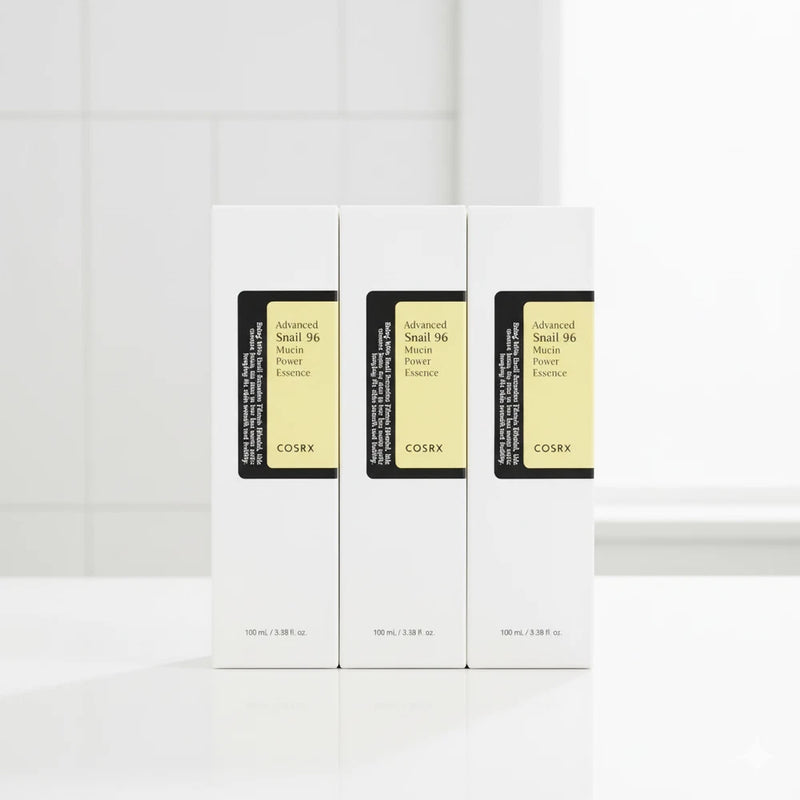 Good Value! Advanced Snail 96 Mucin Power Essence 100ml ,PACK OF 3 .Exp 12/2026 Bouquet