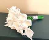 20 stem white calla lily wedding bouquet Bouquet