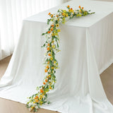 Artificial Flower Garland 6FT Fake Daisy Floral Garland Daisies Hanging Vines... Green Plant