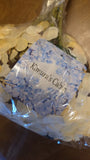 NEW Kimura's Cabin White Flowers Artificial Silk Hydrangea Bouquets Faux 6 Pcs Hydrangea