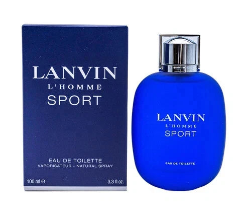 Lanvin L'Homme Sport 3.4 oz EDT Spray Mens Eau de Toilette Spray 100 ml EDT