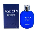 Lanvin L'Homme Sport 3.4 oz EDT Spray Mens Eau de Toilette Spray 100 ml EDT