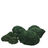 Tigeen 4 PCS 19 inch 9 Inch 4 Layers Artificial Plant Topiary Balls Outdoor Green Plant