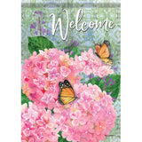 Carson - Pink Hydrangea Dura Softª Garden Flag - 53771 Hydrangea