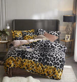 3D Sunflower Flower ZHUA2223 Bed Pillowcases Quilt Duvet Cover Set Queen King Sunflower