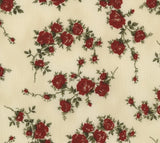 BTHY 18x43 Robyn Pandolph Morning Glory Folk Art Wedding Moda Fabrics Very Early Roses