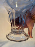 Tall Heisey Colonial Rose Carnation Vase 7 1/2