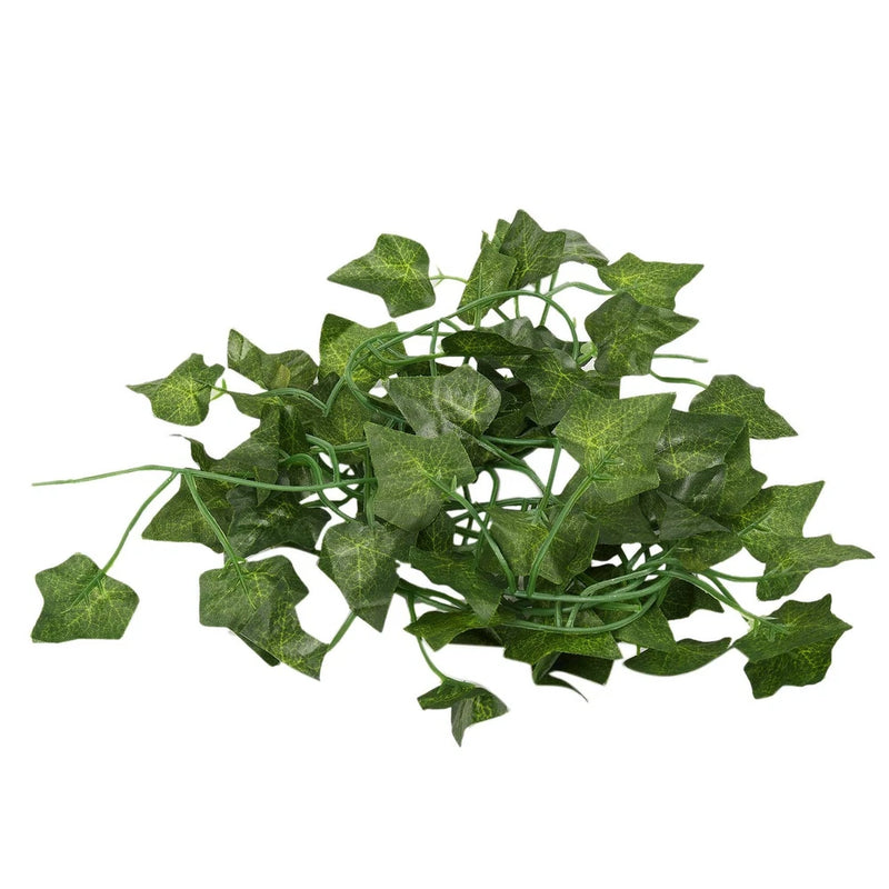 2M Long Artificial Plants Green Ivy Leaves Artificial Grape Vine Fake9297 Green Plant