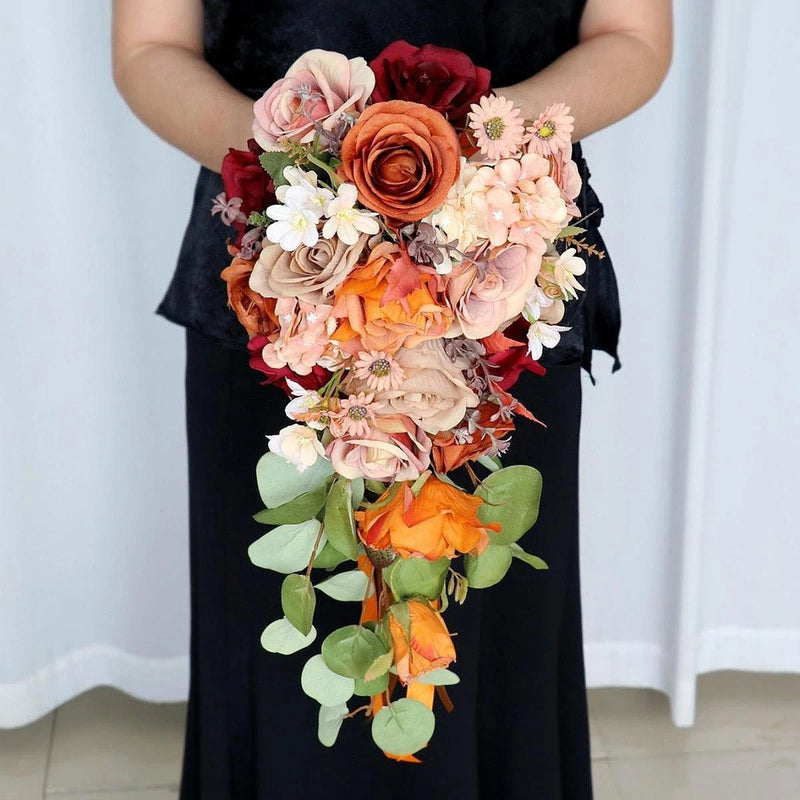 Wedding Bouquet Tossing Bouquet Romantic Artificial Bridal Bouquet Bridesmaid Bouquet