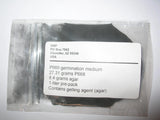 Orchid flask medium P669 mother flask and germination Orchids