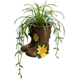 Decorative Accent Garden Decoration Boot Flower Pot Creative Rain Boot Design Garden Plants