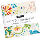 Land of Enchantment Moda Charm Pack 42 100% Cotton 5" Precut Quilt Squares Flowering Plants