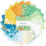 Two By Two Riley Blake 5" Stacker 42 100% Cotton Precut Quilt Squares Flowering Plants