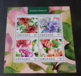 Grenada 2014 Garden Flowers Sheetlet Rose Peony Poppy UM MNH unmounted mint Peony