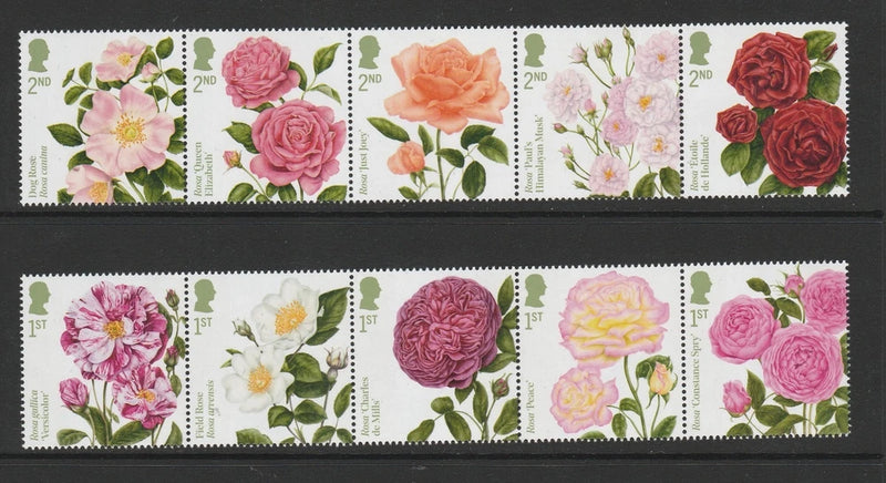 GB 2026 Roses Stamps SG MNH Roses