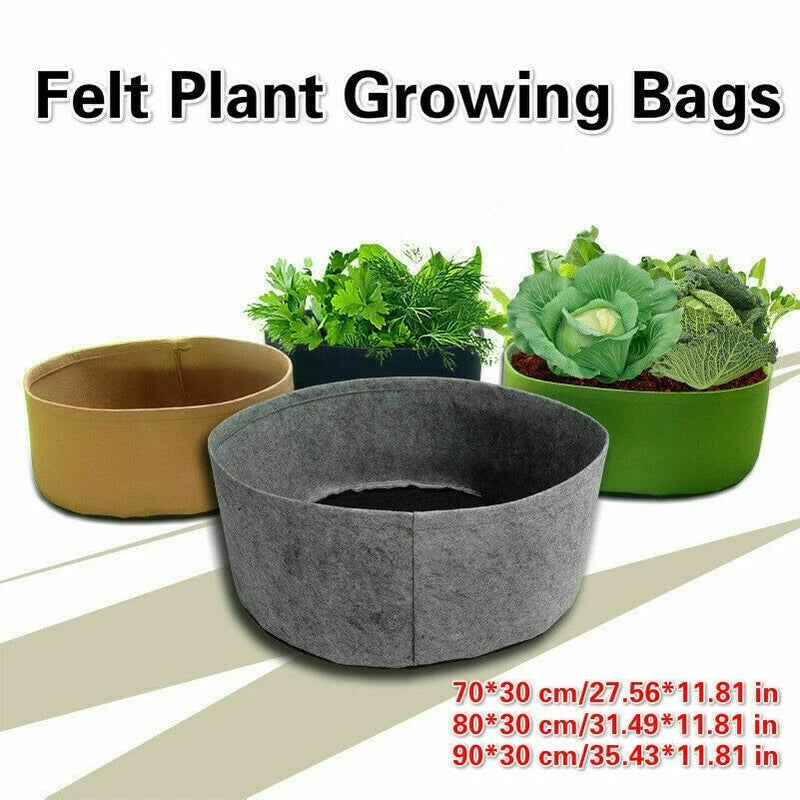 Felt Plant Growing Bag Vegetable Potato Pot Container Garden Planting Basket Garden Plants