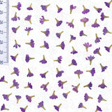 Cute Rich Purple Pressed Flowers | Resin Art Card Making Floral Craft | Dried Flower