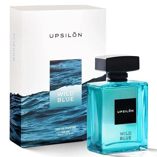UPSILON Wild Blue Aqua Men'S Perfume | Long Lasting Eau De Liquid Perfume 100ml EDP