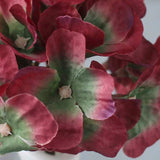 Set of 24 Faux Hydrangea 7" Tall Picks for Flower Arrangements, Favors, Crafting Hydrangea