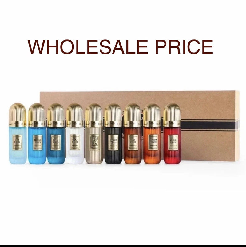 Tobacco Collection by Ibraheem Al Qurashi 9x 20ml Sprays - Free Ship AlQurashi Bouquet