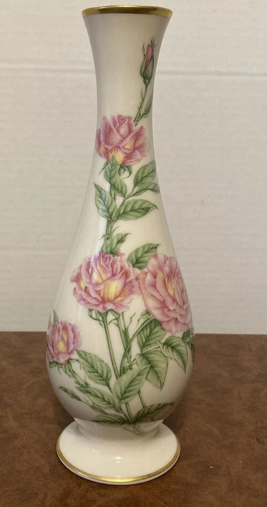 Lenox Limited Edition Mothers Day 1986 Carnation Flower Design Bud Vase Carnation