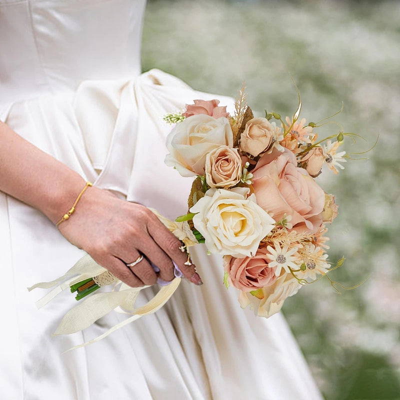 Bridal Bouquet Bridesmaid Flower Decorations Flower Arrangements Elegant Bouquet