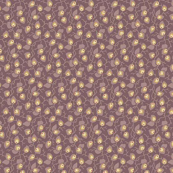 Practical Magic Lilac Vine by Edyta Sitar Laundry Basket Quilts 1/2 YD Flowering Plants