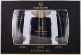 Splendida By Sergio Tacchini For Women Set: EDP+BL+SG 3.4+3.4+3.4oz Shopworn New EDP