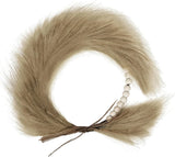 Faux Pampas Grass Door/Wall Wreath__With Boho Beads 17.5" Pampas Grass