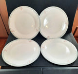 (4) Vintage Royal Doulton CARNATION England Made 10Ó Dinner Plates Carnation
