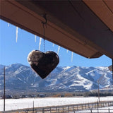 Heart Shaped Hanging Planter Sturdy Wire Wreath Frame for Patio Home Garden Garden Plants
